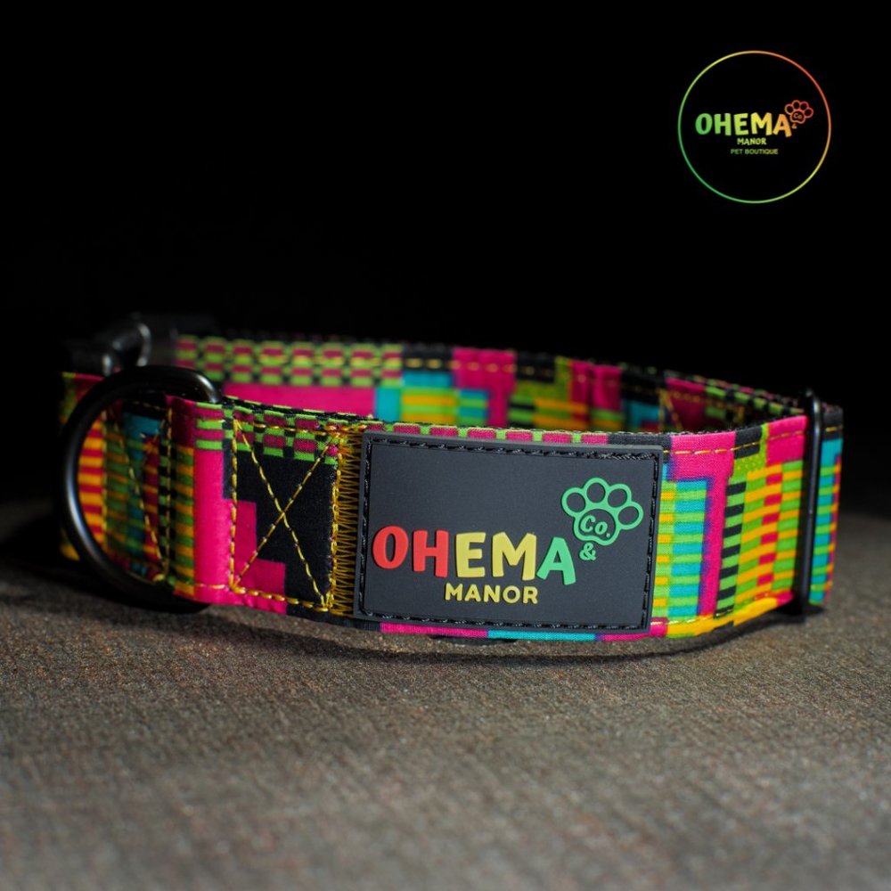 Sheeba (African Print) Dog Collars